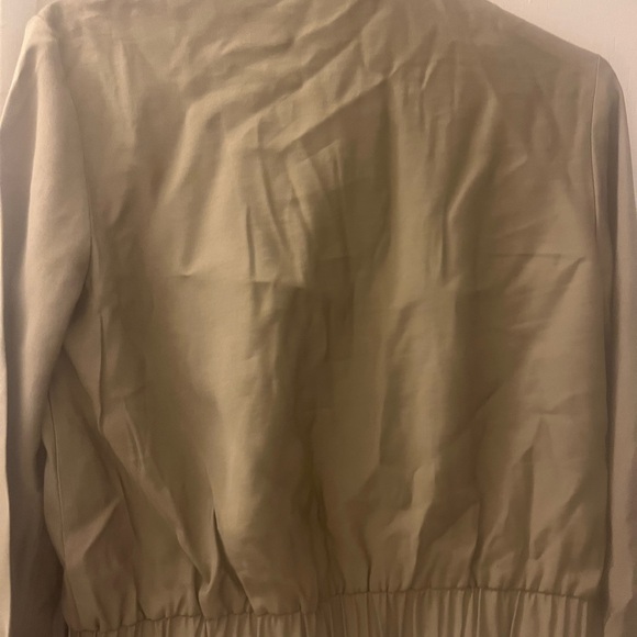 Women's Khaki Bomber Jacket XS - Picture 5 of 8